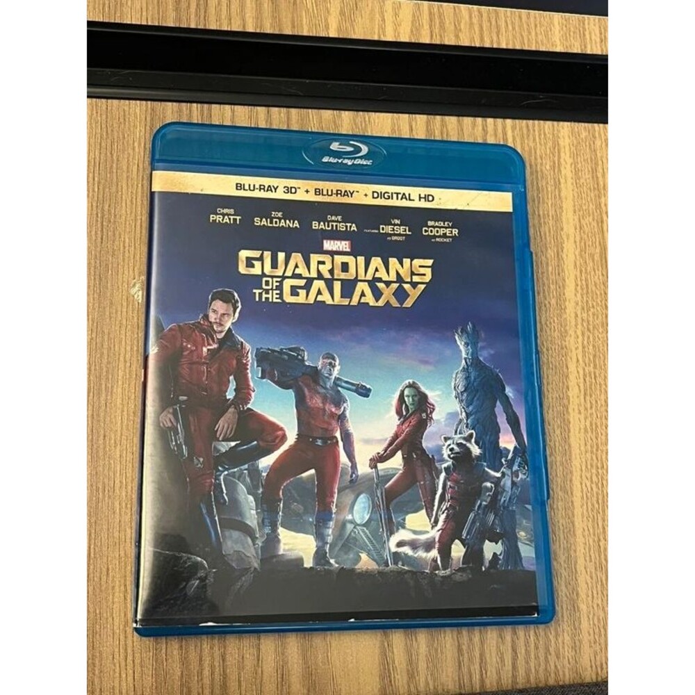 Guardians of the Galaxy Blu-ray movie disc